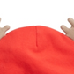 First Impressions Baby Reindeer Faux Fur Trim Hat Red Size 0-6 MOS