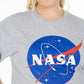 Love Tribe Women's Trendy Nasa Graphic T-Shirt Gray Size 1X