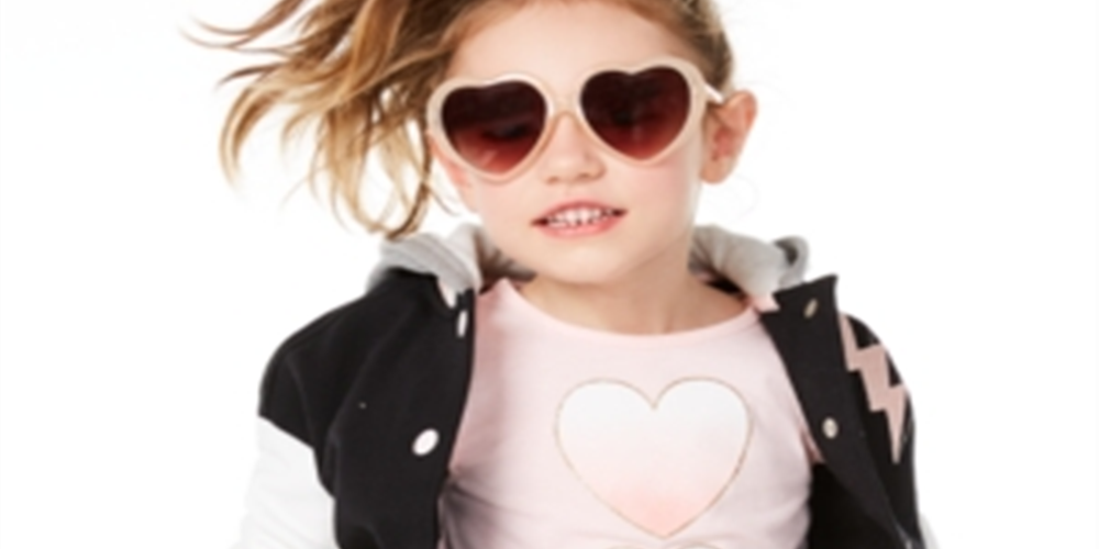 Epic Threads Little Girl's Hearts Print T-Shirt Pink Size 5