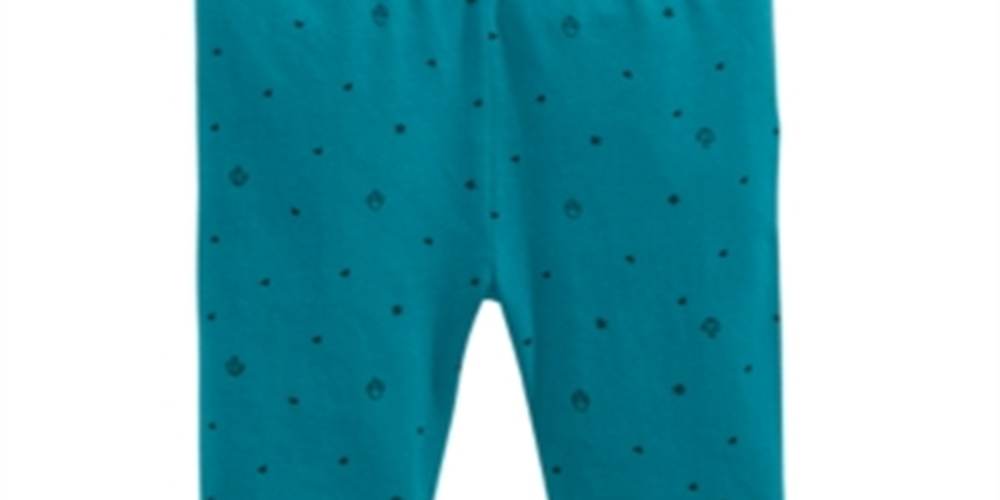 First Impressions Baby Girl's Printed Hearts Leggings Green Size 3-6MOS