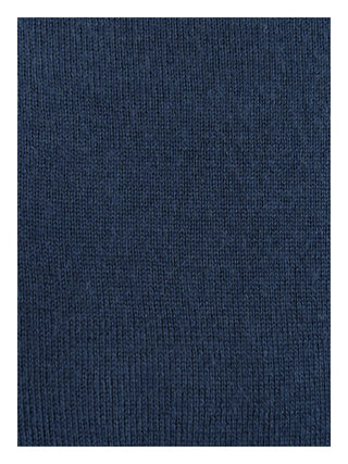 Charter Club Women's Merino Wool Button Cuff Crewneck Sweater Blue Size X-Small