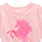 Epic Threads Little Girl's Glitter Unicorn T-Shirt Pink Size 5