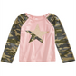 Epic Threads Toddler Girl's Glitter Camo Star T-Shirt Pink Size 4T