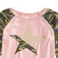 Epic Threads Toddler Girl's Glitter Camo Star T-Shirt Pink Size 4T