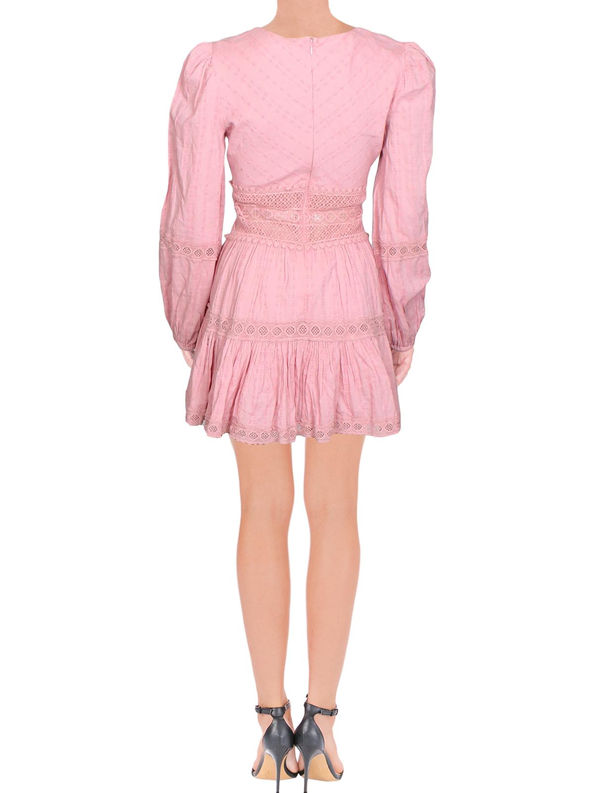 Free People Women's the Delightful MIDI Dress Pink Size 12