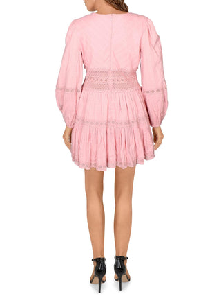 Free People Women's the Delightful MIDI Dress Pink Size 12