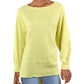 Urban Outfitters Women's Amelia Cotton Waffle Knit Thermal Top Yellow Size Small