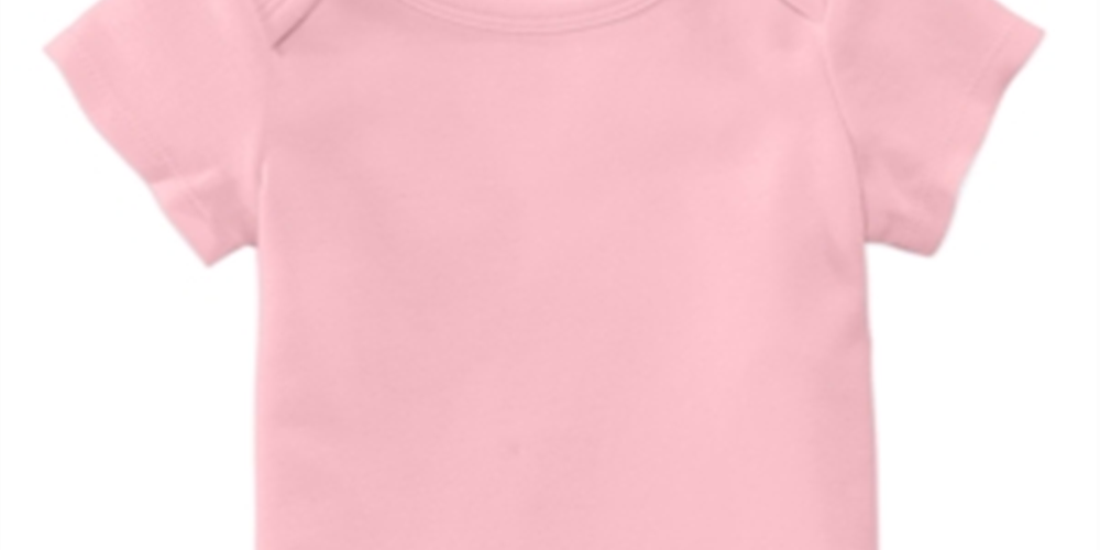 First Impressions Baby Girl's or Baby Boy's Cotton Bodysuit Pink Size 18MOS