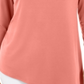 JM Collection Women's Asymmetrical Ring Tunic Sweet Melon Size Large