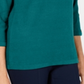 Karen Scott Women's 3/4 Sleeve Sweater Blue Size XX-Large