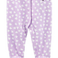 Carter's Girl's Footies Sheep Heart Zip up Fleece Footie Purple Size 9MOS
