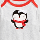 First Impressions Infant Girl's Penguin Bodysuit Gray Size Newborn