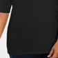 Karen Scott Women's T-Shirt Elbow Sleeve V Neck Black Size 0X