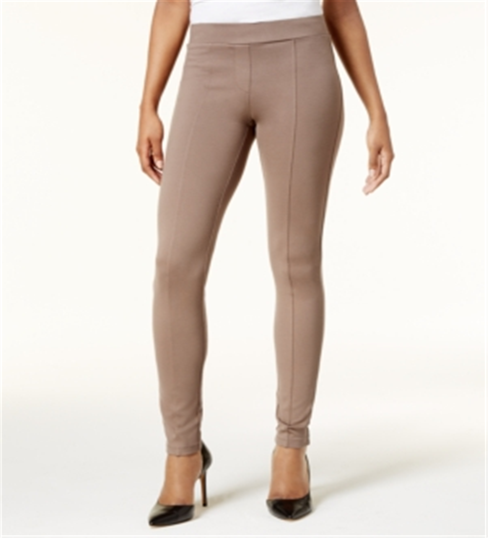 Style & Co Women's Ponte Leggings Brown Size XX-Large