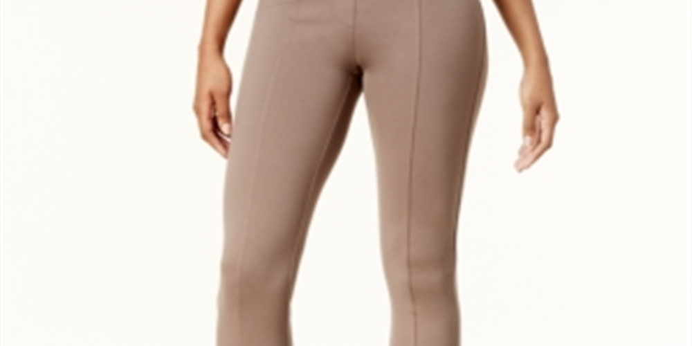 Style & Co Women's Ponte Leggings Brown Size XX-Large