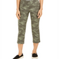 Style & Co Women's Camo Print Capri Pants Green Size XX-Large