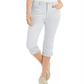 Style & Co Women's Curvy Capri Gray Size 8