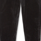 Ralph Lauren Little Girl's Stretch Velvet Leggings Black Size 4T