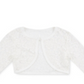 Speechless Big Girl's Lace Cardigan Sweater White Size 16