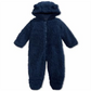 First Impressions Baby Boy's & Girl's Hooded Footed Faux Sherpa Bunting Snowsuit Blue Size 0-3 Months