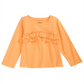 First Impressions Baby Girl's Cotton Ruffled T-Shirt Yellow Size 12 Months