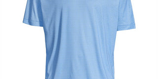 Peter Millar Men's Featherweight Seahorse Polo Shirt Blue Size L