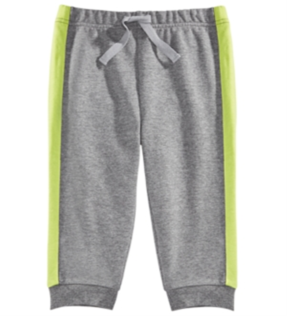 First Impressions Toddler Boy's Side Stripe Jogger Pants Gray Size 4T