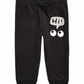 First Impressions Toddler Boy's Hi Print Jogger Pants Black Size 3T