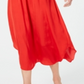 Alfani Women's Smocked Waist Midi Dress Red Size Petite XL