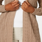 Karen Scott Women's Cable Knit Cardigan Chesnut Size Petite S