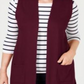 Karen Scott Women's Sweater Vest Red Size X-Small