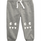 First Impressions Baby Boy's Monster Jogger Pants Gray Size 3-6 Months