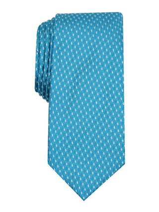 Alfani Men's Kimble Silk Blend Professional Neck Tie Blue Size Regular