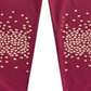 Epic Threads Toddler Girl's Glitter Heart Leggings Red Size 3T