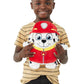 Cubcoats Transforming 2 in 1 Unisex Marshall 2-in-1 Stuffed Animal Hoodie Red