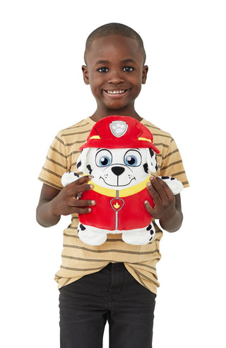 Cubcoats Transforming 2 in 1 Unisex Marshall 2-in-1 Stuffed Animal Hoodie Red