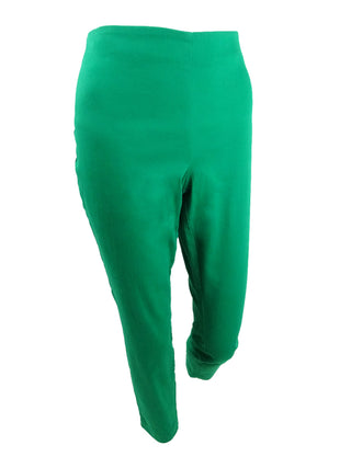 Charter Club Women's Chelsea Stretch Skinny Pants Green Size 8 Petite