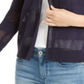Charter Club Women's Open Front Cardigan Blue Size Large