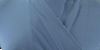 DKNY Women's Surplice Neck Ruched Top Blue Size XX-Large