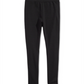 Barbie Big Girl's Ponte Knit Logo Side Tape Leggings Black Size Large