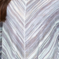 Style & CoWomen's Tie Front Striped Blouse Blue Size Large