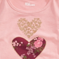 Epic Threads Toddler Girl's Stacked Hearts T-Shirt Pink Size 3T REG