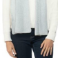Style & Co Women's Rib Solid Grey Scarf Gray Size Regular