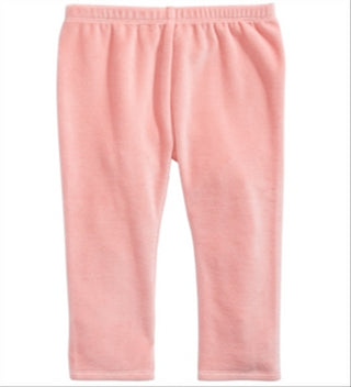 First Impressions Baby Girl's Velour Leggings Pink Size 18MOS