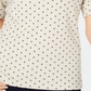 Karen Scott Women's Elbow Sleeve Top BlueSize Petite S