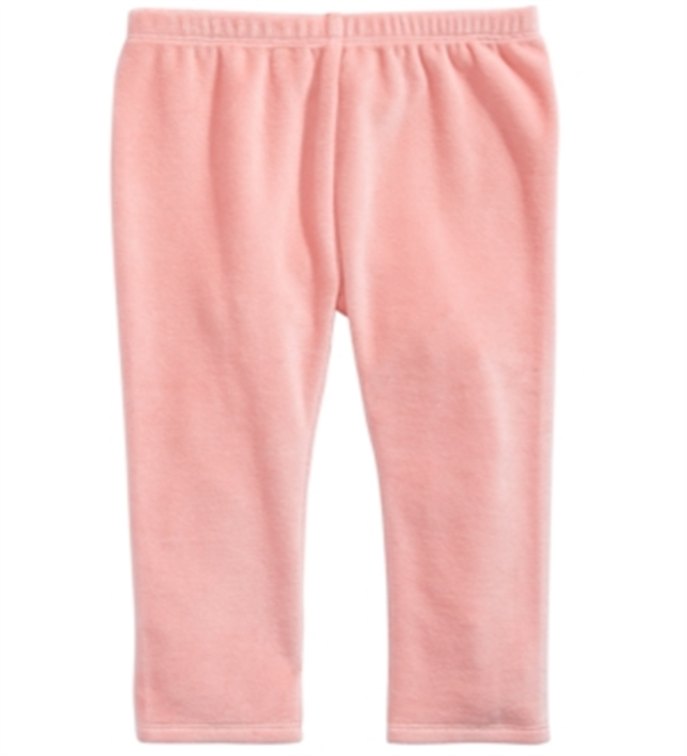 First Impressions Baby Girl's Velour Leggings Pink Size 24MOS
