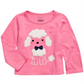 First Impressions Baby Girl's Cotton Long Sleeve Poodle T-Shirt Pink Size 12MOS