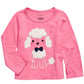 First Impressions Toddler Girl's Cotton Long Sleeve T-Shirt Pink Size 2T