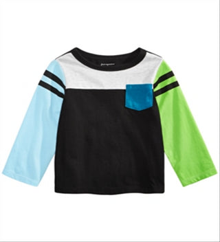 First Impressions Baby Boy's Colorblocked T-Shirt Black Size 24MOS