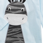 First Impressions Toddler Boy's Zebra Print T-Shirt  Blue Size 4T